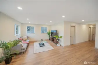 Create your own open design with 1700 sqft of home