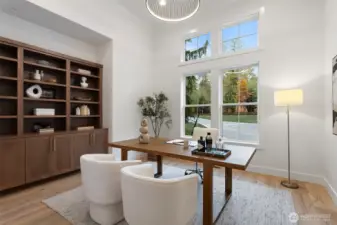 Work from home in this stunning light-filled office. Enjoy close proximity to the Microsoft Main Campus, SpaceX, and Starlink that creates quick, effortless commutes to work and innovation.
