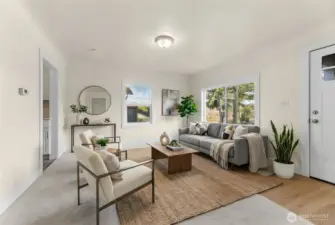 Living Room - (virtually staged)