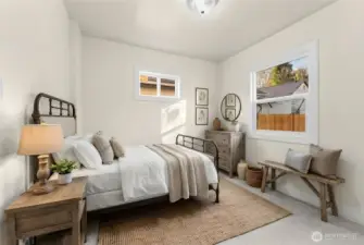 2nd Bedroom - (virtually staged)