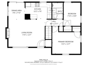 Main floor - Floor plan
