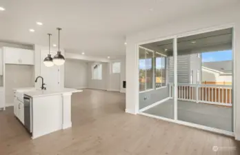 Kitchen from Dining Room