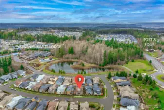 Prime location!  A short walk to the Seven Summits Lodge, Post & Pour and retail!