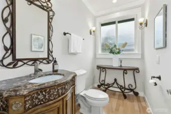 Half Bath on Main Plumbed for Shower