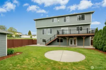 Fully Fenced and Low Maintenance Yard