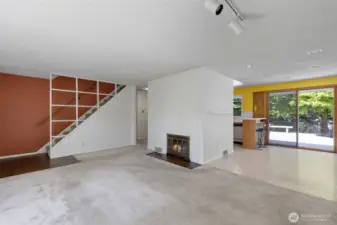 Living Room, entry, dining