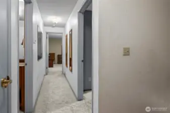 Upstairs hallway.