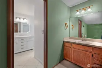 Primary bathroom.