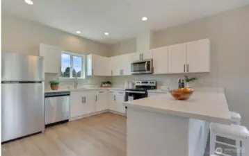 quartz counter top