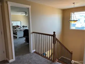 Upstairss  primary bedroom entry
