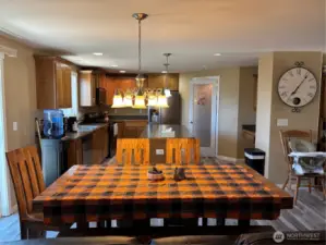Kitchen and dining