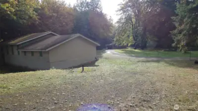 Garage away from house