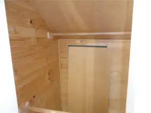 Second closet upstairs