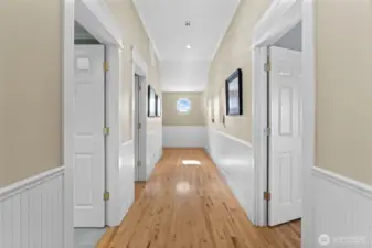 Upstairs, 3 bedrooms, a bonus room and 2 baths