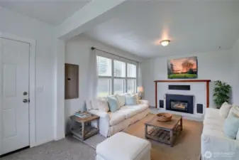 *Virtually Staged Living Room