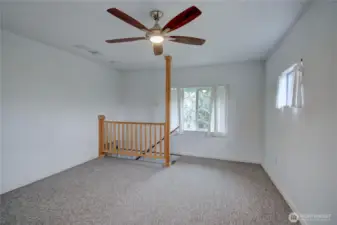 Bonus Flex Room with a door for privacy!