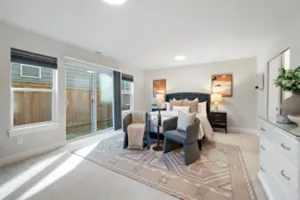 Guest-suite on the main floor.