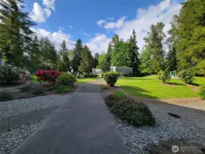 Well maintained grounds