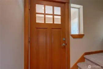 Inside Entryway & Stairs to Main Floor
