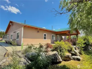 Exterior view - house from front yard