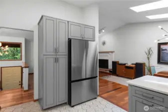 Brand new refrigerator.