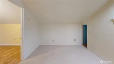 Additional view of the upstairs loft.