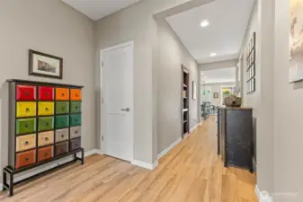 spacious entry