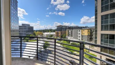Great balcony.