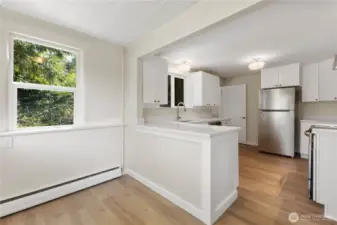 Lower Kitchen from nook