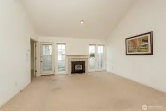 Great Room with Patio Access