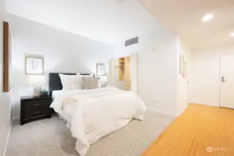 Large bedroom closet.