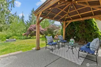 Covered gazebo