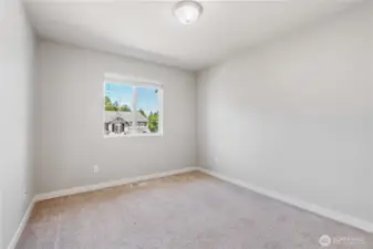 Bedroom #3 features newer carpet & fresh paint!