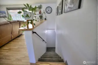 Stairs to basement
