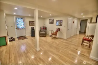 Basement Living area