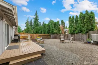 New tree deck.