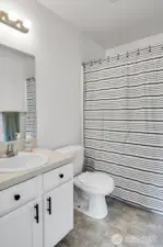 Upstairs bath.