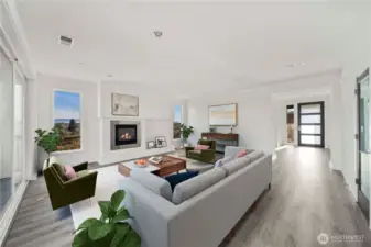 Living room modified