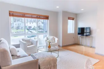 Lots of Natural Light.