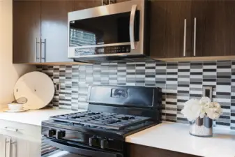 Nice to have a Gas Stove.