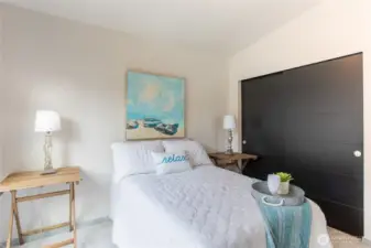 2nd Bedroom on Top Floor.