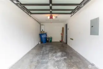 Spacious Attached Garage.