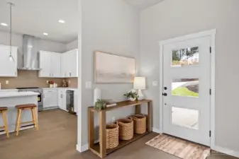 Photographs are for illustrative purposes only. Features, finishes, interior/exterior colors, landscaping and floorplan shown may vary from actual homes built