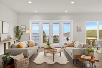 Photographs are for illustrative purposes only. Features, finishes, interior/exterior colors, landscaping and floorplan shown may vary from actual homes built