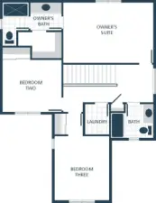 Photographs are for illustrative purposes only. Features, finishes, interior/exterior colors, landscaping and floorplan shown may vary from actual homes built