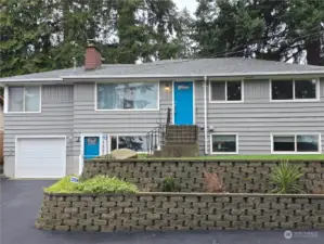 Front view of home. ADU on lower level. Beautifully Landscaped.