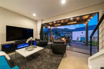 Look at that view! All furnishings are included in the sale.