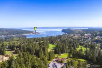 The resort of Port Ludlow offers an 18-hole golf course, 300-slip marina, an Inn, miles of trails, and plenty of services including restaurants, pharmacy, medical clinic, physical therapy, dentists, churches and more.