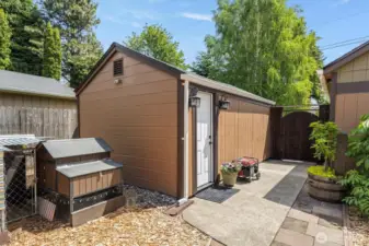 Coop and Garage