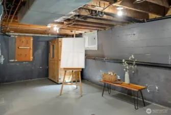 Added bonus: Private sauna to relax and unwind, and since this area is big, you can add a art/crafts space too!